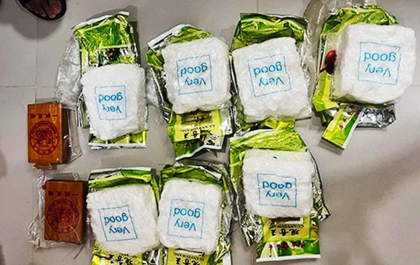 Số ma tuý là tang vật của đường dây Lê Thanh Tú. Ảnh: Vnexpress.