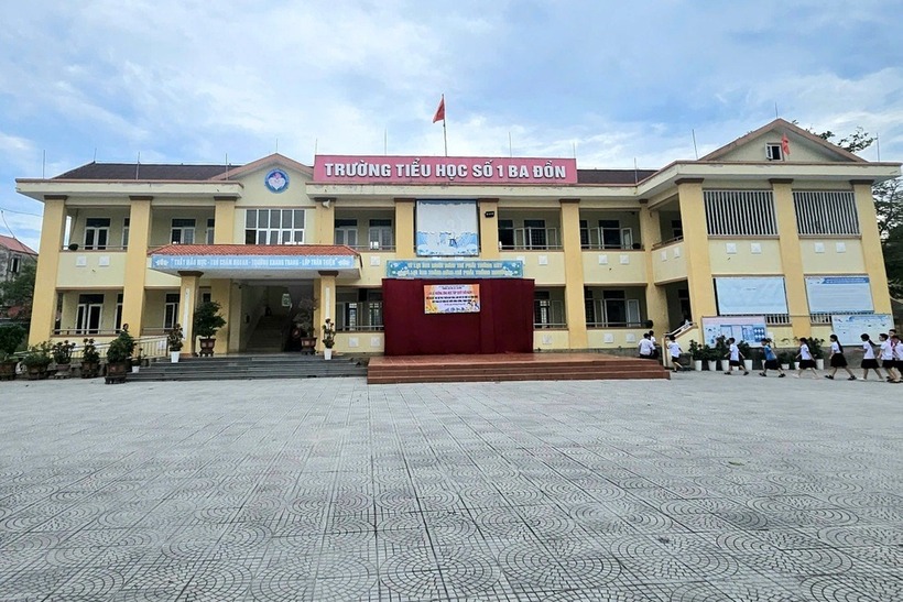 Trường Tiểu học số 1 Ba Đồn. Ảnh: Dân trí