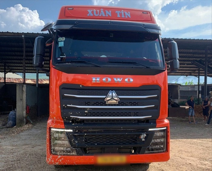 Phương tiện nghi vấn liên quan vụ gây tai nạn giao thông rồi rời khỏi hiện trường. (Ảnh: Người lao động)