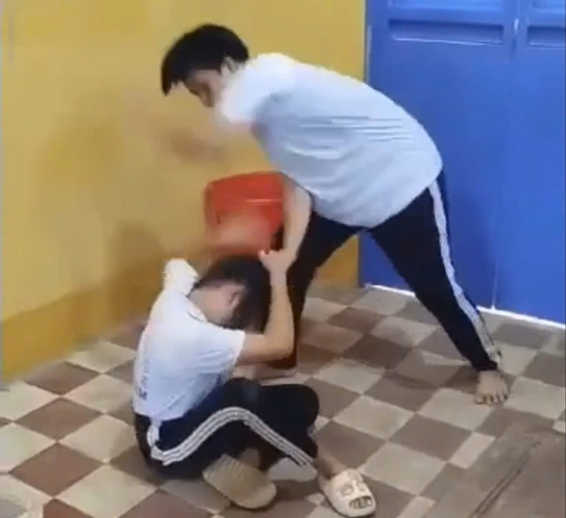 Hình ảnh ghi lại sự việc. Ảnh: VOV