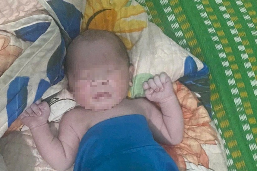 Cháu bé trong vụ việc. Ảnh: Dân Trí