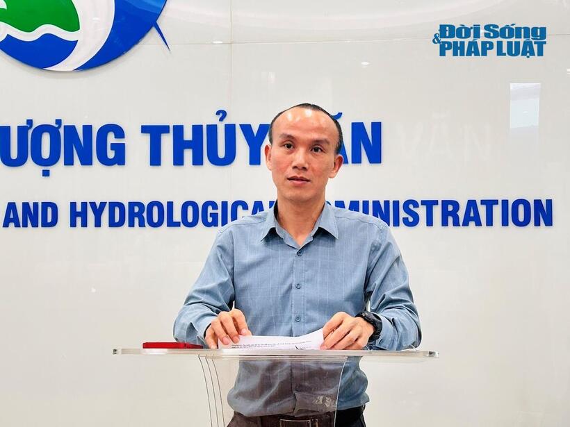 Tiến sỹ Hoàng Phúc Lâm, Phó Giám đốc trung tâm Dự báo Khí tượng Thuỷ văn Quốc gia