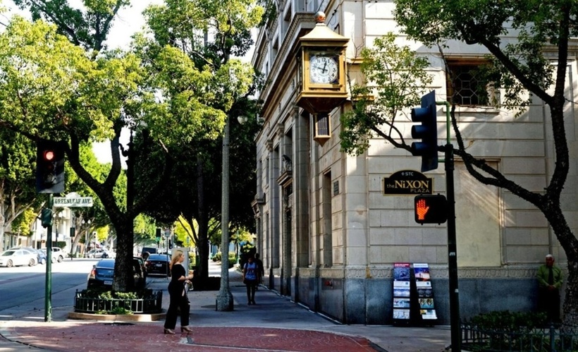 Trung tâm thành phố Whittier. Ảnh: Latimes