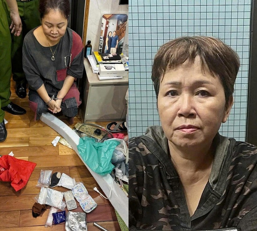 Đối tượng Phùng Thị Ngọc Bích (trái) và đối tượng Nguyễn Thị Đào. Ảnh: Công an tỉnh Lạng Sơn.