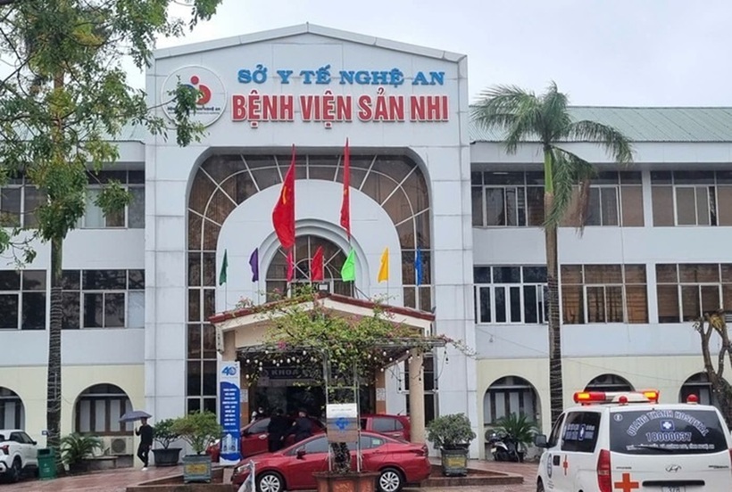 Bệnh viện Sản Nhi Nghệ An. Ảnh: Người lao động