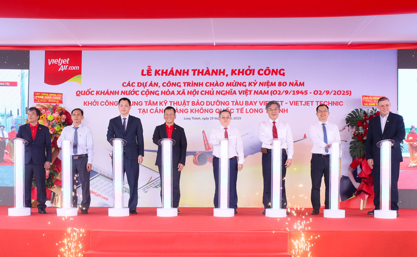 Vietjet khởi công Trung tâm Kỹ thuật Bảo dưỡng Tàu bay tại Cảng Hàng không Quốc tế Long Thành, đánh dấu bước phát triển quan trọng của Vietjet và ngành hàng không Việt Nam.