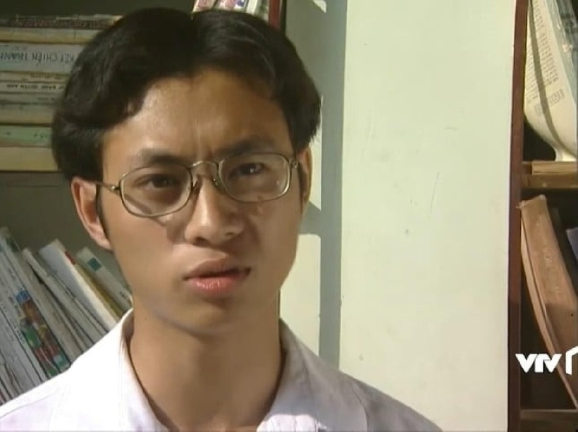 Nguyễn Thành Vinh được đạo diễn Đỗ Thanh Hải chọn tham gia bộ phim "Phía trước là bầu trời". Ảnh: Báo Dân việt.