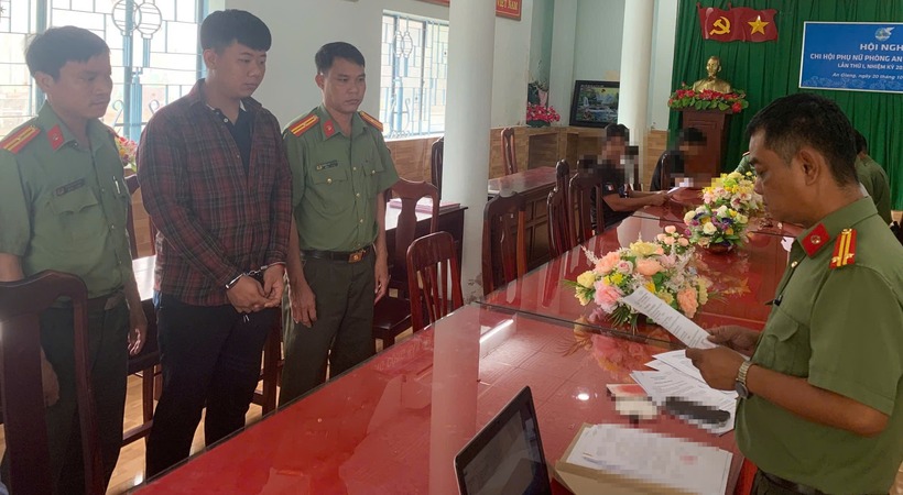Bị can Lâm Chí Bình. Ảnh: Công an An Giang