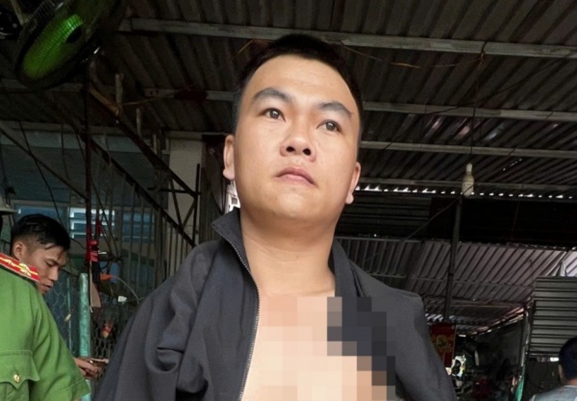 Đối tượng Tựa bị bắt chiều ngày 1/11. Ảnh: Công an nhân dân.