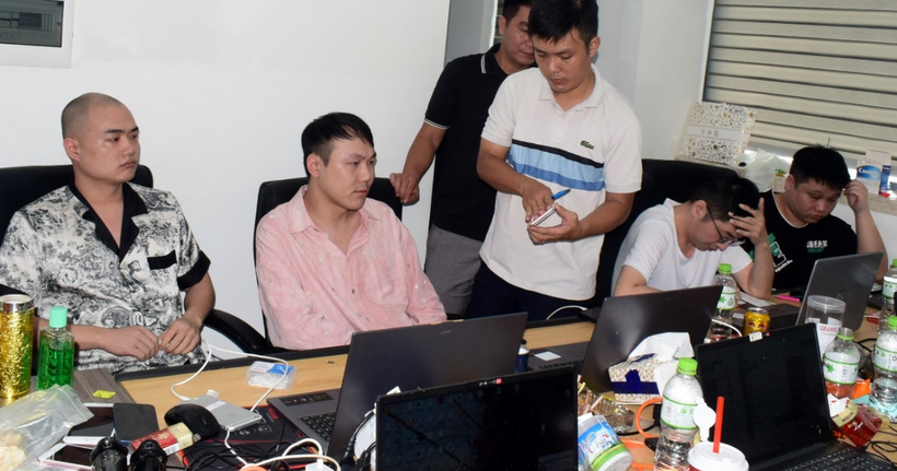 Một số đối tượng bị phát hiện, bắt giữ tại thành phố Đà Nẵng (Ảnh: Bộ Công an).