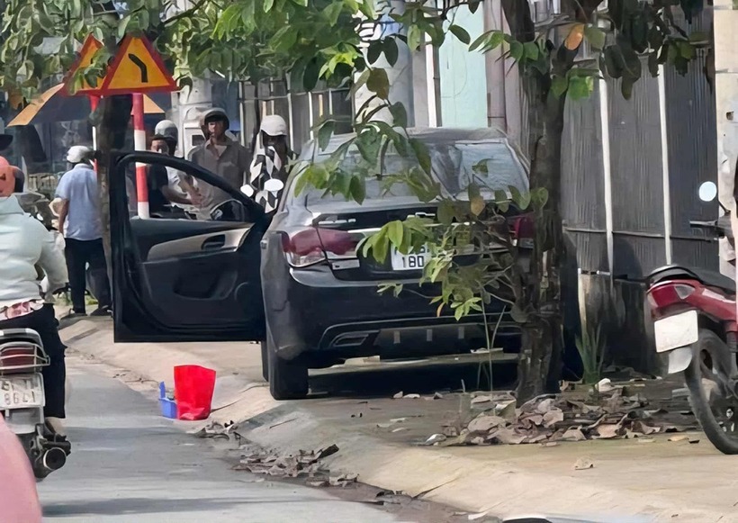 Hiện trường xảy ra vụ việc. Ảnh: Vietnamnet.