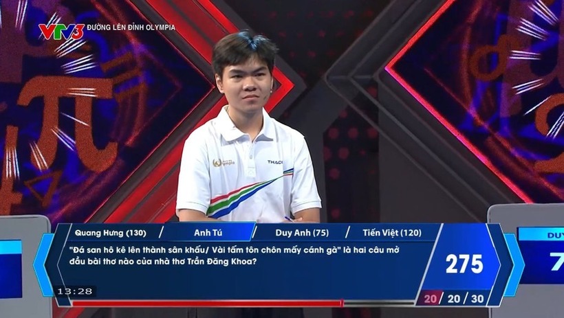 Thí sinh Nguyễn Anh Tú.