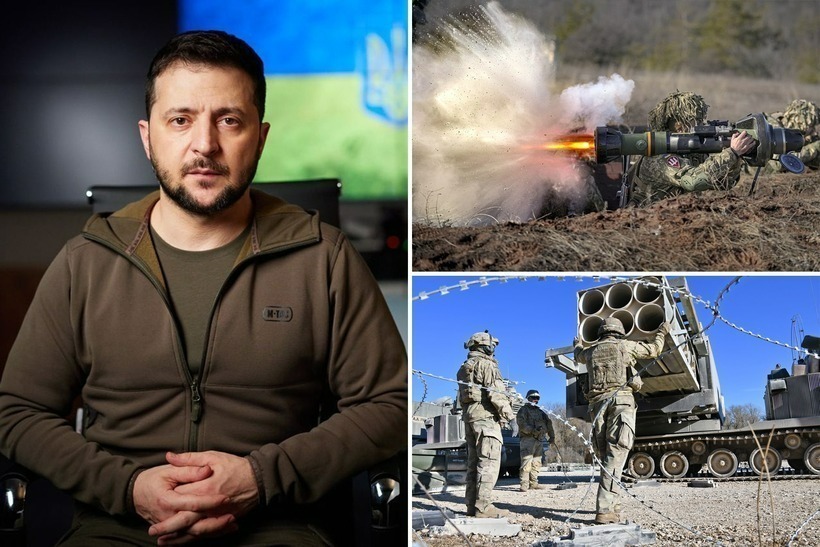 Tổng thống Ukraine Volodymyr Zelensky cho biết Nga điều 170.000 quân đến chảo lửa Pokrovsk. Ảnh: NYP