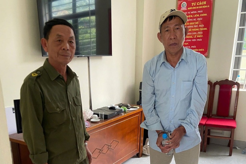 Nguyễn Quốc Chiến đã khai nhận toàn bộ hành vi trộm cắp và tang vật là chiếc xe kéo đã được thu hồi, hoàn trả cho người bị hại. Ảnh: Báo Lao Động.