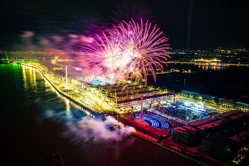 Đảo Vũ Yên vụt sáng trở thành điểm đến du lịch, giải trí, trải nghiệm mới tại miền Bắc