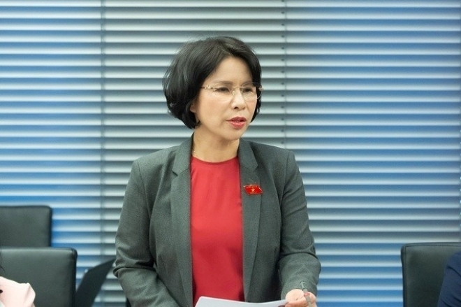 ĐBQH Trần Thị Nhị Hà (Ảnh: Media Quốc hội).