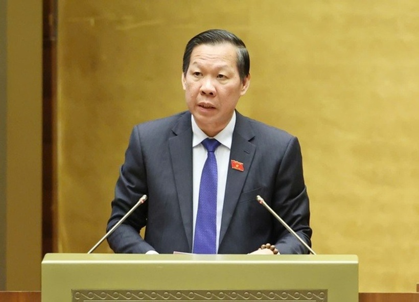 Chủ nhiệm Uỷ ban Kinh tế - Tài chính Phan Văn Mãi (Ảnh: Phạm Thắng).