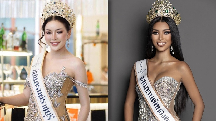 Hai Hoa hậu Hòa bình tỉnh bị tước vương miện khiến công chúng xôn xao. (Ảnh: Thaiger)