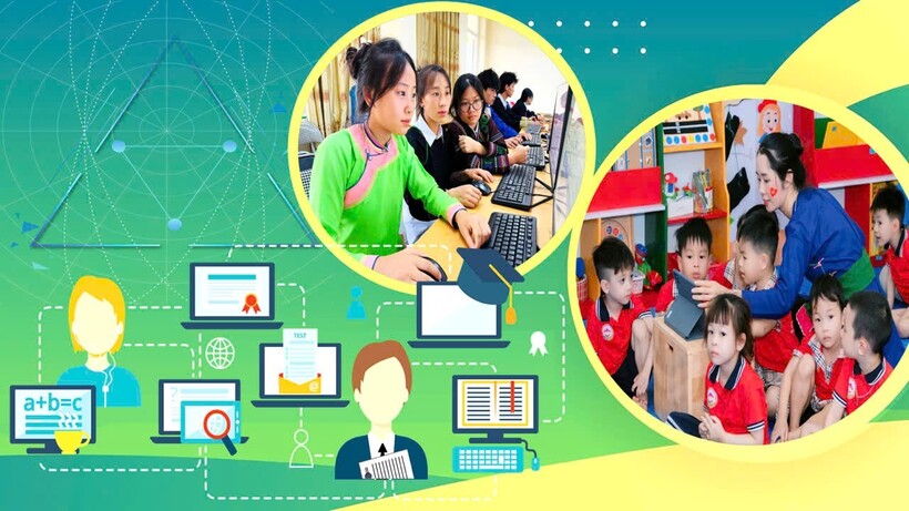 Lào Cai triển khai học bạ số đến 100% đến các cơ sở giáo dục trên địa bàn.