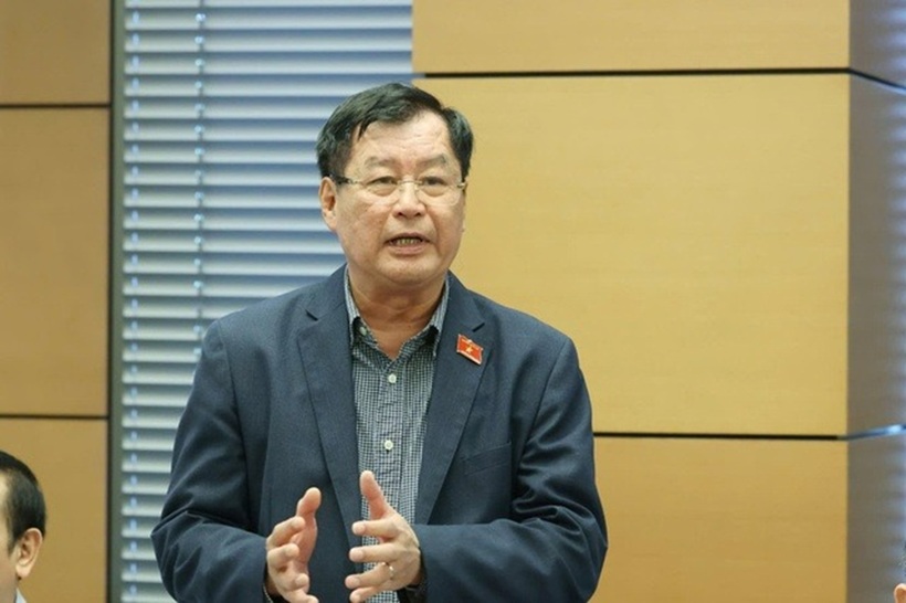 ĐBQH Trần Công Phàn (Ảnh: Quang Phúc).