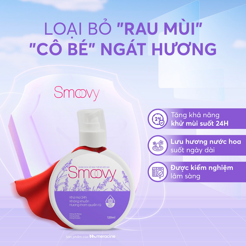 Ra mắt Smoovy Anti-F & Smoovy 24h: Sản phẩm cho vùng kín khỏe – thơm – sạch - 3