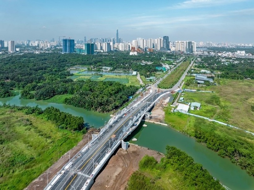 Đường Liên Phường xuyên tâm đô thị “tỷ đô” chuẩn bị thông xe – gỡ nút thắt ùn tắc cho nút giao lớn nhất TP.HCM - 8