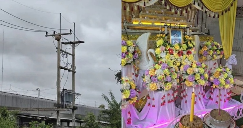 Tại hiện trường, lực lượng chức năng phát hiện thi thể anh Chainarong.