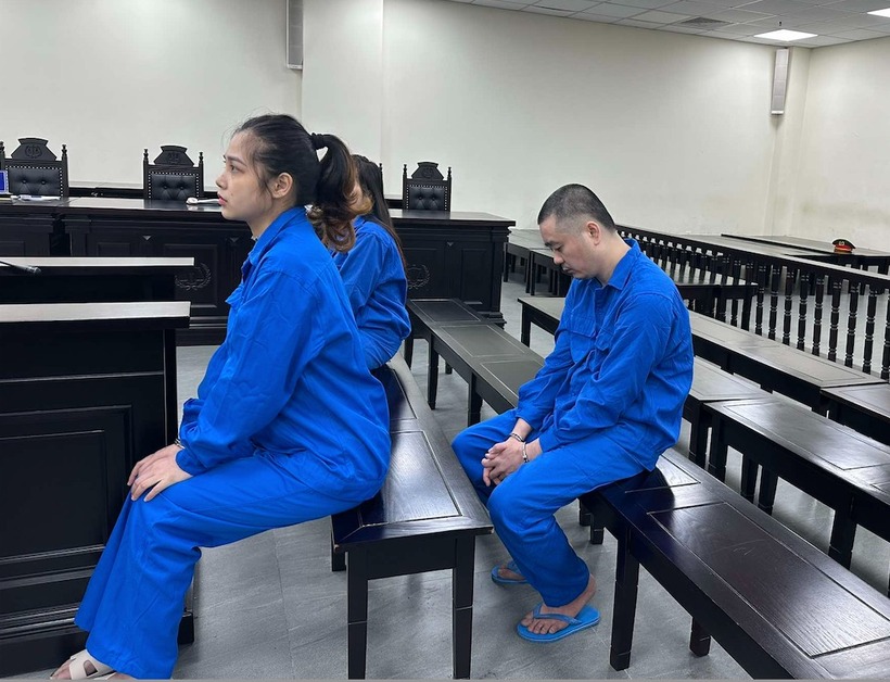 Các bị cáo tại tòa. (Ảnh: VietnamNet)