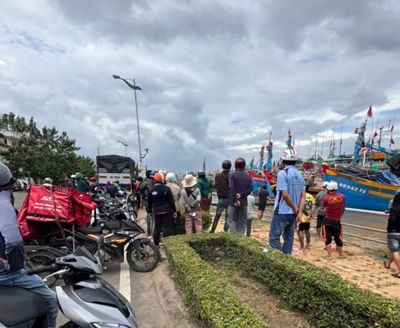 Khu vực phát hiện thi thể người đàn ông. (Ảnh: PLO)