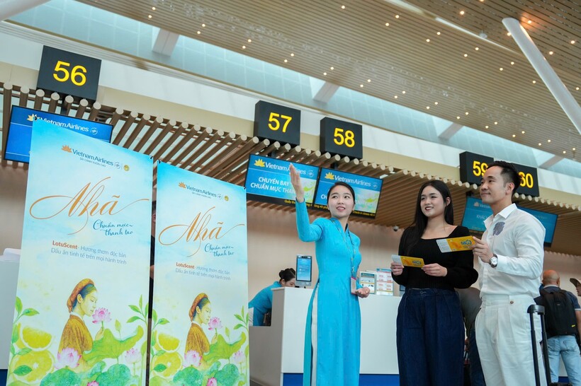 Vietnam Airlines trở thành hãng hàng không đầu tiên tại Việt Nam ra mắt mùi hương thương hiệu riêng
