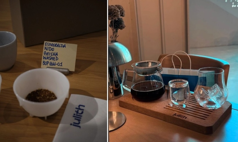 Dự kiến quán sẽ phục vụ khoảng 400 cốc loại cà phê hiếm này từ ngày 1/11. Ảnh: @cafficionados/IG, @d333d_15/IG.