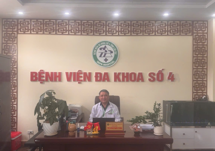 Thầy Thuốc ưu tú - Bác sĩ CKII Phạm Lê Trung, Giám đốc Bệnh viện đa khoa số 4 Lào Cai