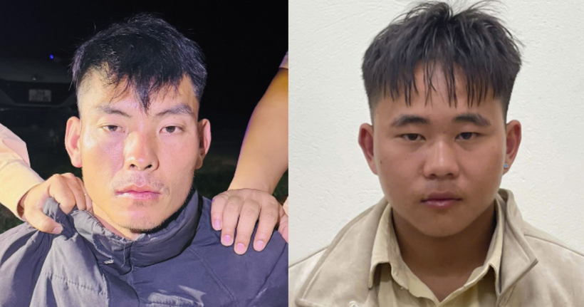 Sùng Seo Chu và Lù Quang Chính. (Ảnh: Thanh Tuấn)