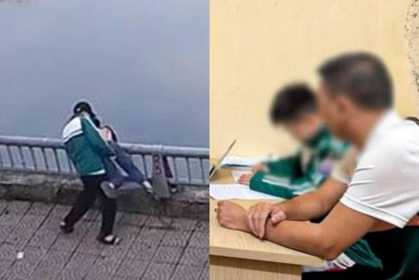 Góc nhìn pháp lý vụ nam sinh lớp 8 tấn công, đẩy bạn xuống hồ ở Lào Cai - 1