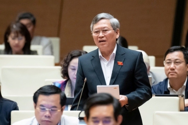 ĐBQH Tô Văn Tám (Ảnh: Media Quốc hội).