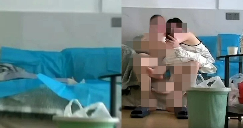 Đoạn clip lan truyền chống mặt trên mạng xã hội.