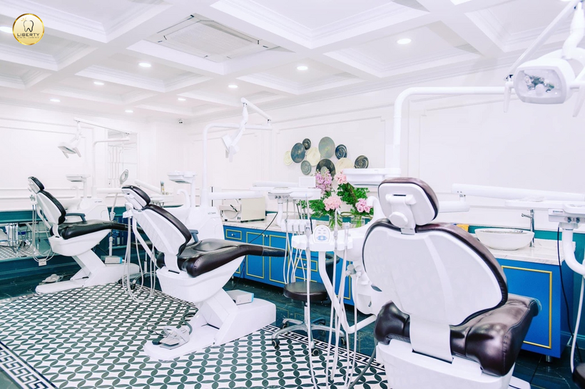 Hệ thống trang thiết bị nha khoa được Liberty đầu tư chỉn chu, chất lượng cao