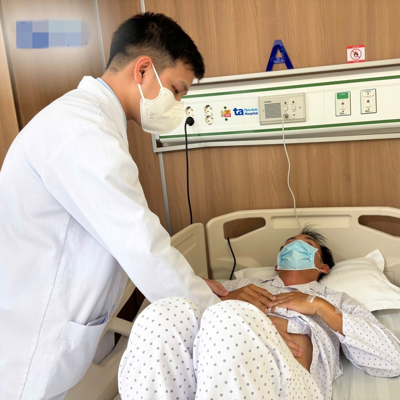 Bệnh nhân ngộ độc được điều trị tại Bệnh viện đa khoa Tâm Anh