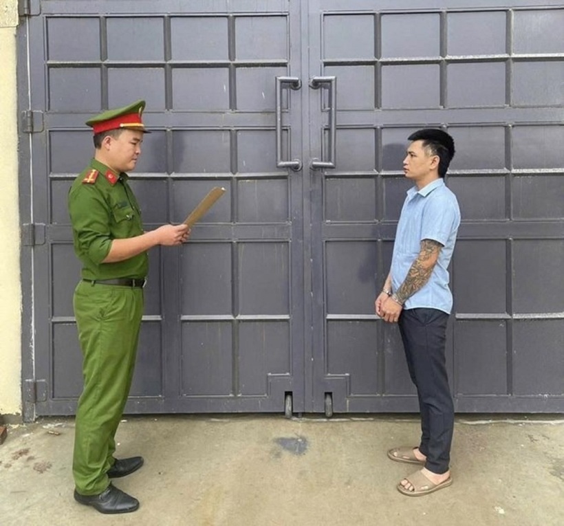 Khởi tố đối tượng Đạt tội lợi dụng tín nhiệm chiếm đoạt tài sản. Ảnh: Công an Hà Tĩnh.