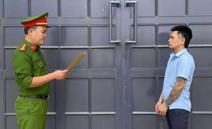 Hoàng Đình Đạt bị khởi tố, bắt tạm giam. Ảnh: Dân trí