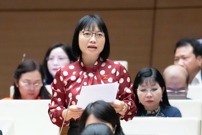 ĐBQH Nguyễn Thị Việt Nga. (Ảnh: Media Quốc hội)