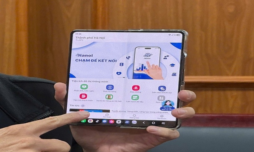 Ứng dụng ihanoi.