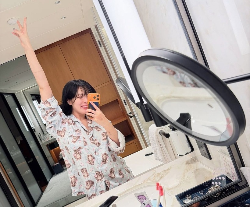 Hình ảnh được HyunA chia sẻ thời gian gần đây (Ảnh: Instagram).