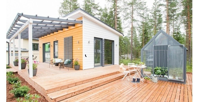 Căn nhà nhỏ 34m2 mang phong cách Vintage, thiết kế không gian mở ngập tràn ánh sáng.