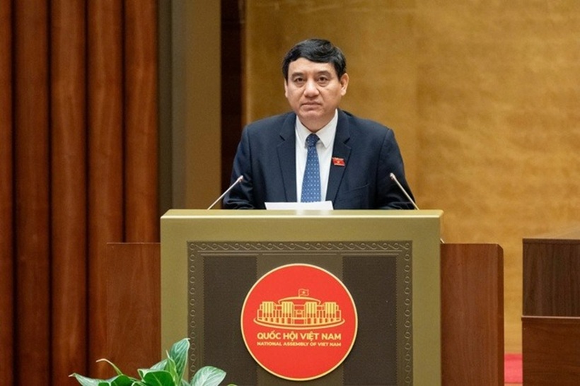 Chủ nhiệm Uỷ ban Văn hoá và Xã hội Nguyễn Đắc Vinh (Ảnh: Media Quốc hội).