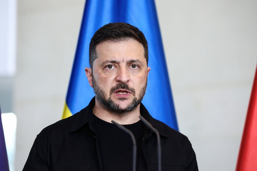 Tổng thống Ukraine Volodymyr Zelensky. Ảnh: Reuters