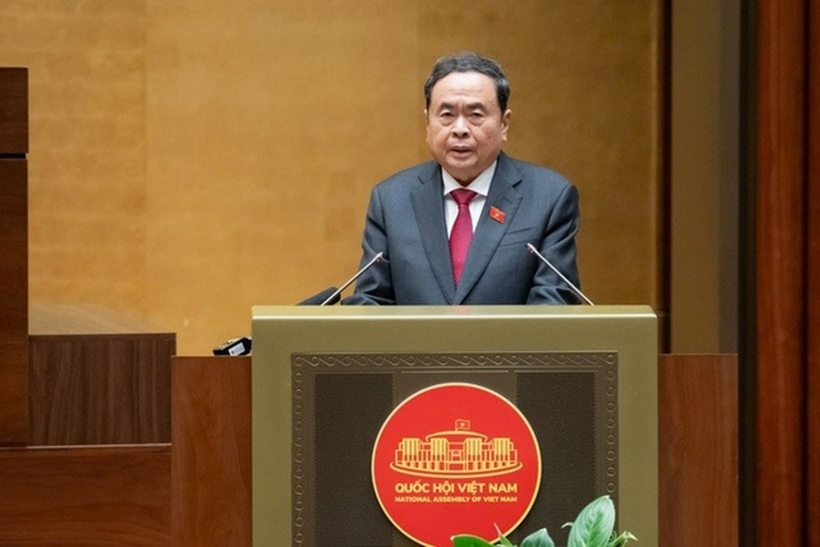 Chủ tịch Quốc hội Trần Thanh Mẫn (Ảnh: Media Quốc hội).