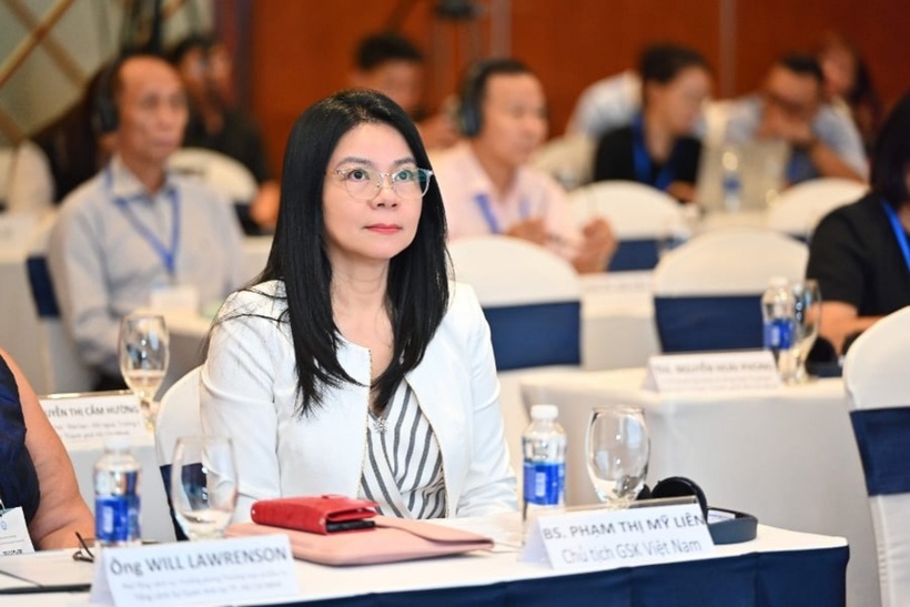 BS Phạm Thị Mỹ Liên, Chủ tịch GSK Việt Nam tại hội thảo