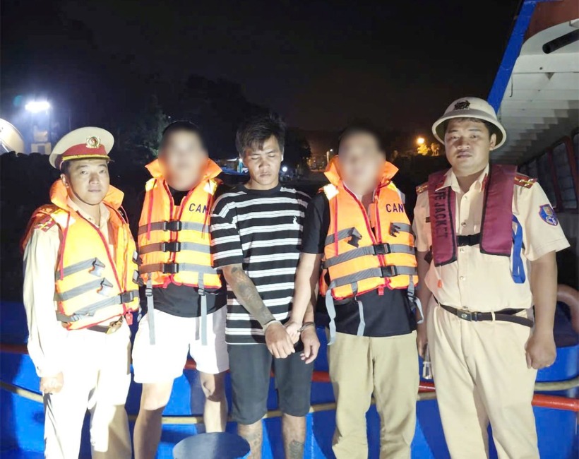 Cơ quan Công an bắt giữ đối tượng Nguyễn Văn Lâm. (Ảnh: Lao động)