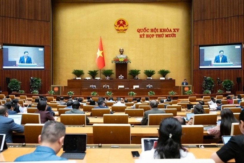 Phiên thảo luận chiều 12/11 (Ảnh: Media Quốc hội).